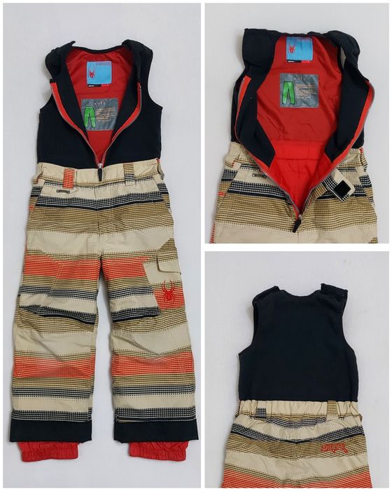 Pantaloni schi Spyder  salopeta iarnă, snowboard, nr 5 sau 104 EU unis
