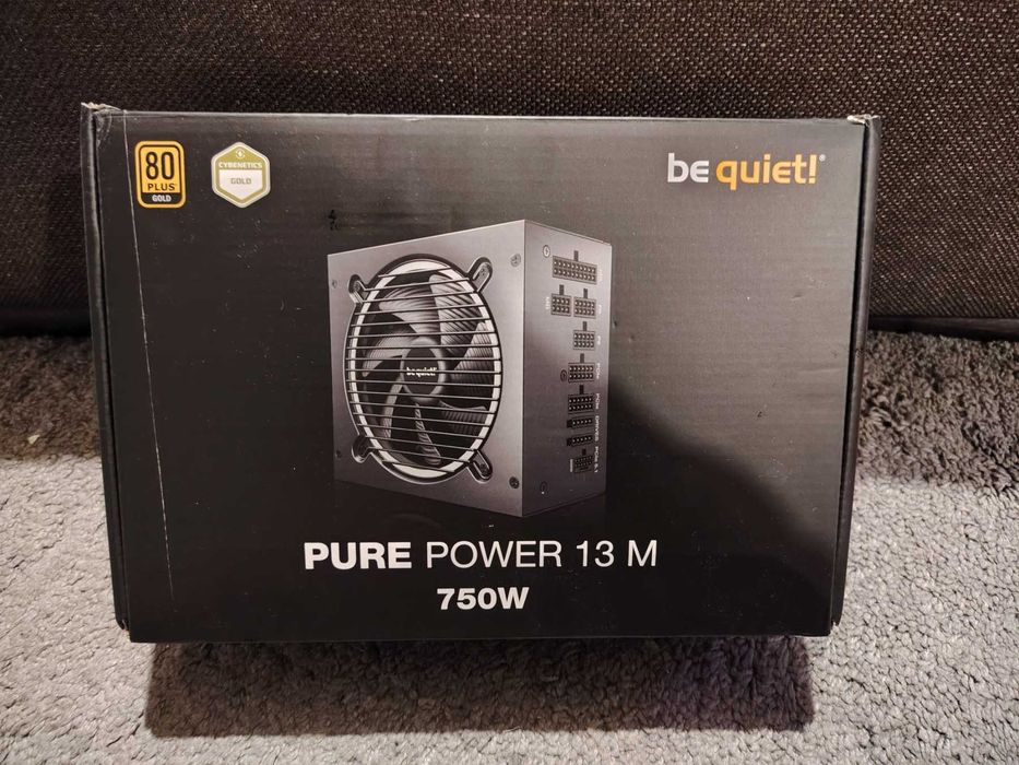 Захранване Pure Power 13 M, 750 W, Ефективност 80 Plus® Gold, Захранване Atx 3.1