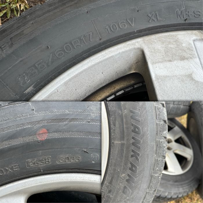 Jante / Roti -  Audi  -Cauciucuri Iarna 2023 - R17 - Folosite o iarna