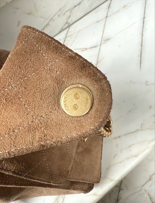 Дамска чанта Chanel 25 от телешка кожа промо цена