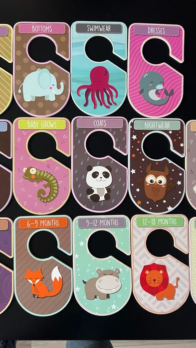 Разделители за бебешки дрехи