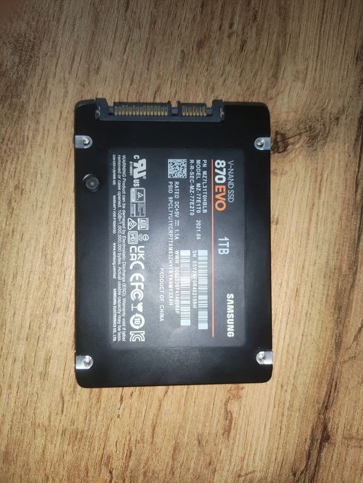 SSD samsung 870 evo 1tb