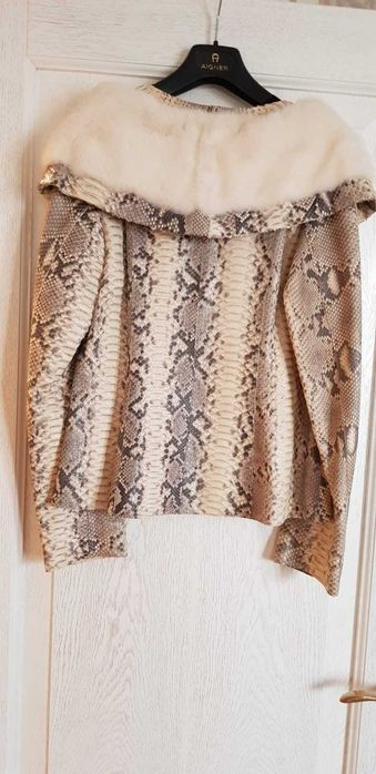 Кожаная куртка (питон) Размер 46 48.