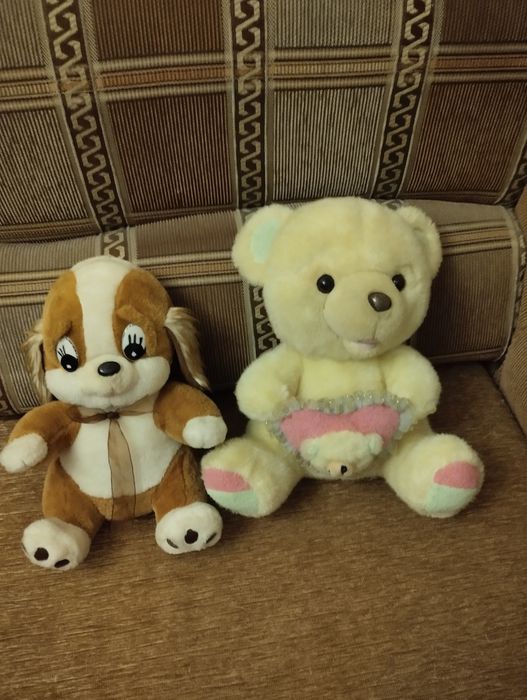 Продаются мишка и собачка по 30000 каждая