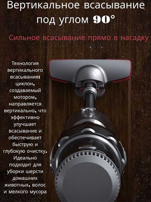 Пылесос вертикальный беспроводной