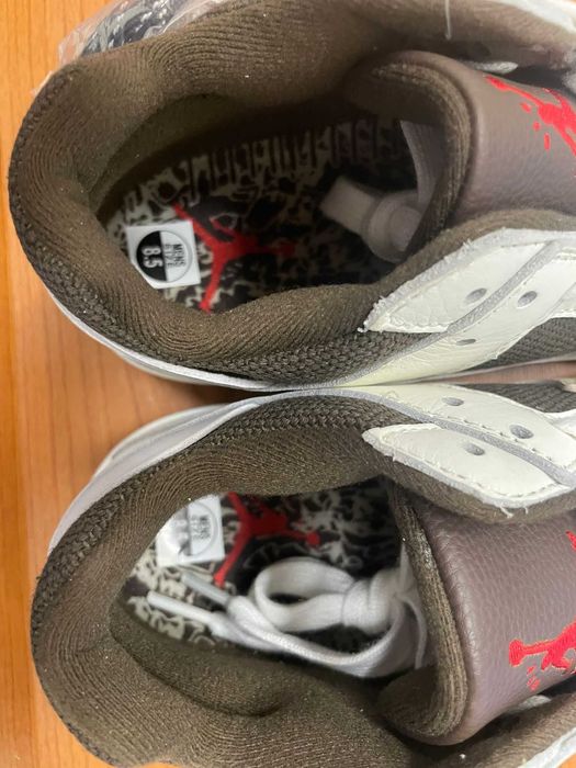 Adidasi Nike Travis Scott Jordan Jumpman Sail, noi, nepurtati, 41