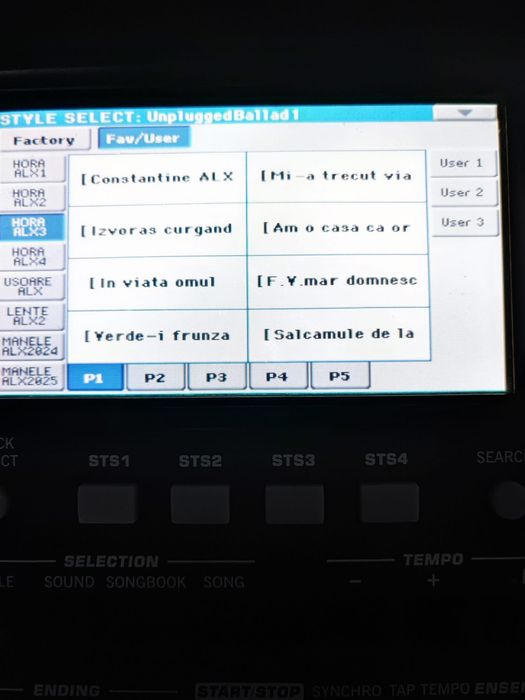 Vând set korg pa300/pa600/pa1x full2024