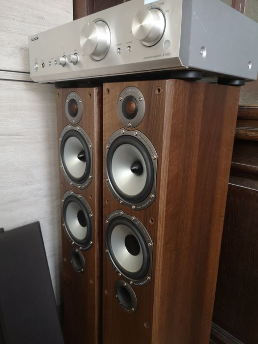 Тонколони  Monitor Audio Bronze BR5 Усилвател Onkyo  a9355
