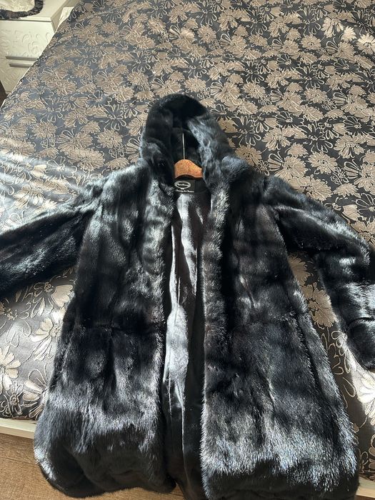 Норковая шуба зимняя