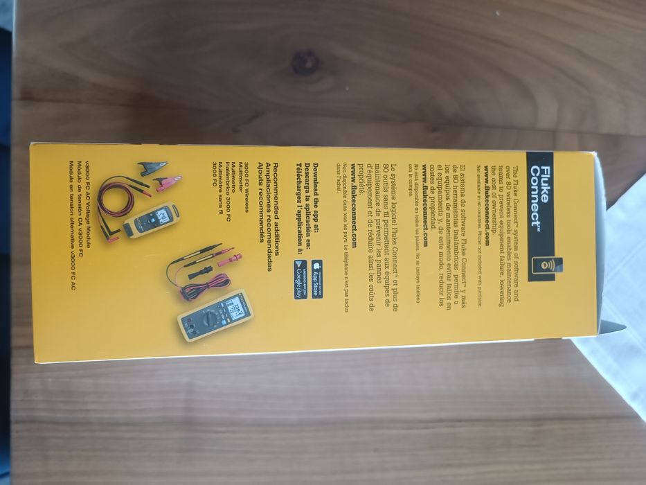 Titlu: Fluke 376 FC – Clește ampermetric True RMS AC/DC – Nou, sigilat