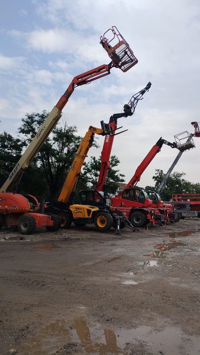 Manitou inchiriere  roto 25 m  / macara / stivuitor / Dieci / Merlo /