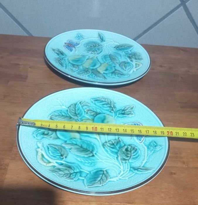 Doua farfurii Majolica