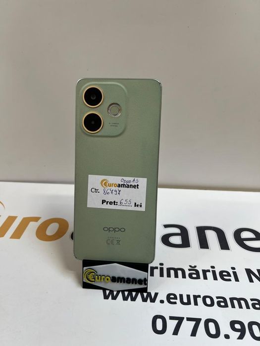 Telefon mobil OPPO A5 Pro, Dual SIM, 8GB RAM, 256GB, 5G, Olive -P-