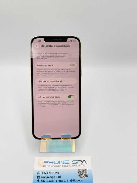 iPhone 12 Pro Max 128GB 100%- Din magazin,cu garantie! RATE TBI !