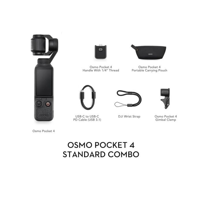 Новый Dji Osmo Pocket 4 New 2026 • Экшн-камера •