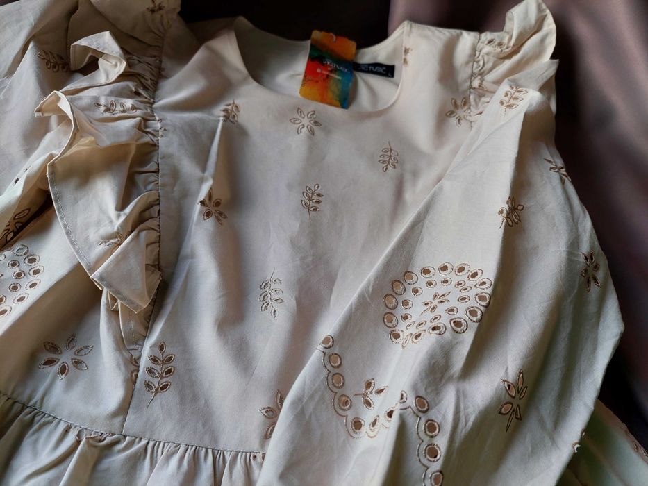 Платье,  хлопок,  Турция