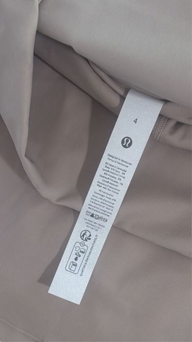 Fustă de tenis neagră, plisată, cu talie înaltă, Lululemon Varsity, mărimea S
