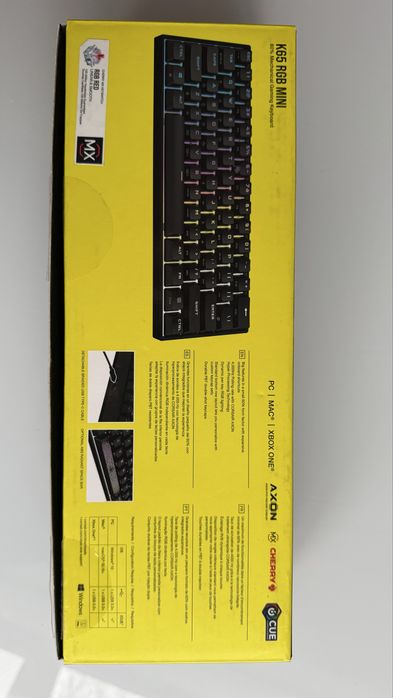 Tastatura mecanica gaming Corsair K65 RGB Mini