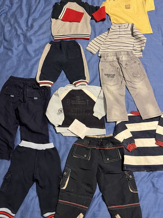 Дрешки за момче всички 6 евро-9-16 месеца