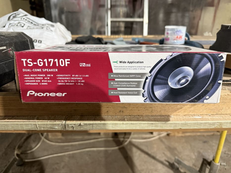 Автомобилни тонколони Pioneer TS-G1710F