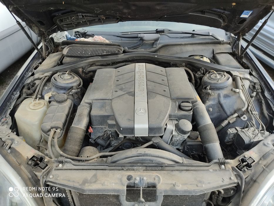 Мерцедес S320 бензин на части!