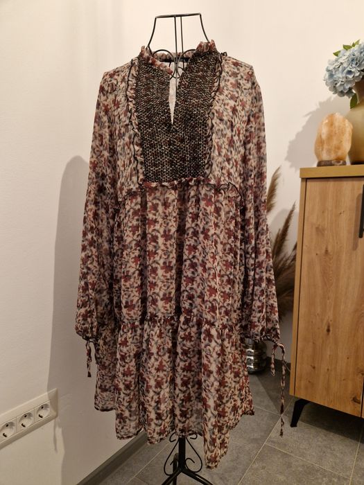 Rochie scurta cu imprimeu