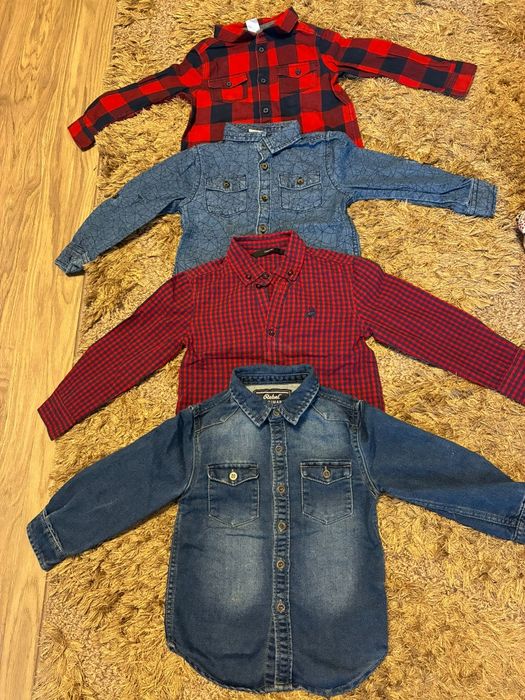 Cămăși pentru copii 1,5 -2 ani H&M - F&F - George