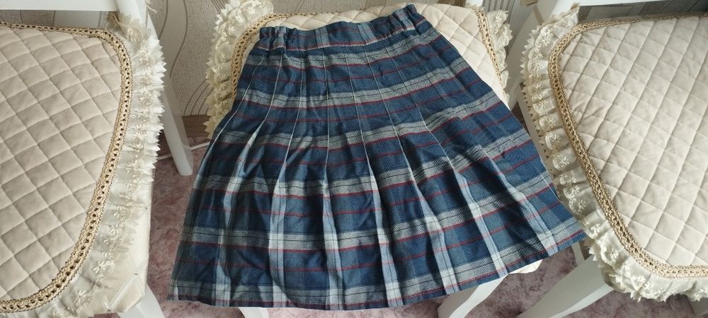 Юбка  для  школы