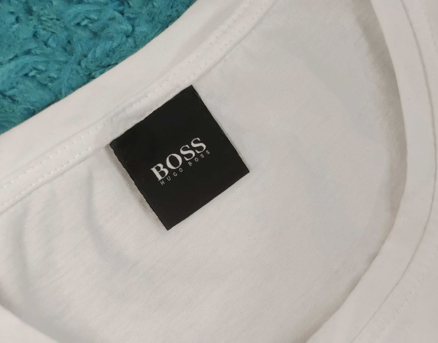 Tricou Hugo Boss - White Pearls