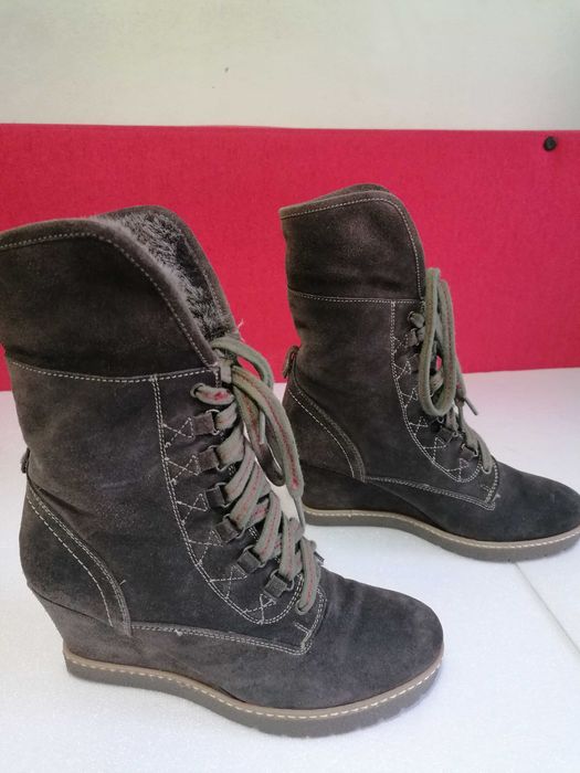 Cizme piele, îmblănite WRANGLER, 40