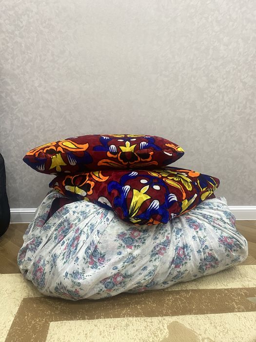 көрпеше 3 шт ,жастық 2 шт