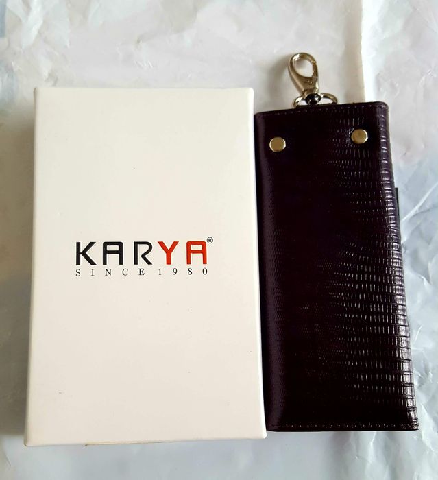 Кожаная ключница KARYA. НОВАЯ!!!