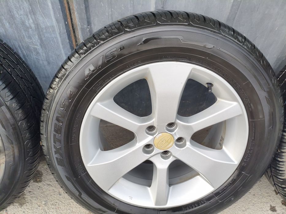 Продам диски с резиной на subaru outback 2012