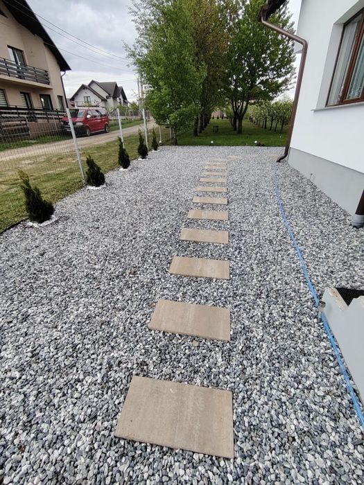 Piatra concasata colorata de Pojorata