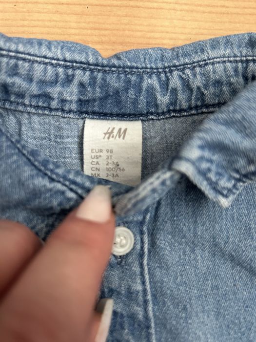 Camasa denimH&M 98 cm