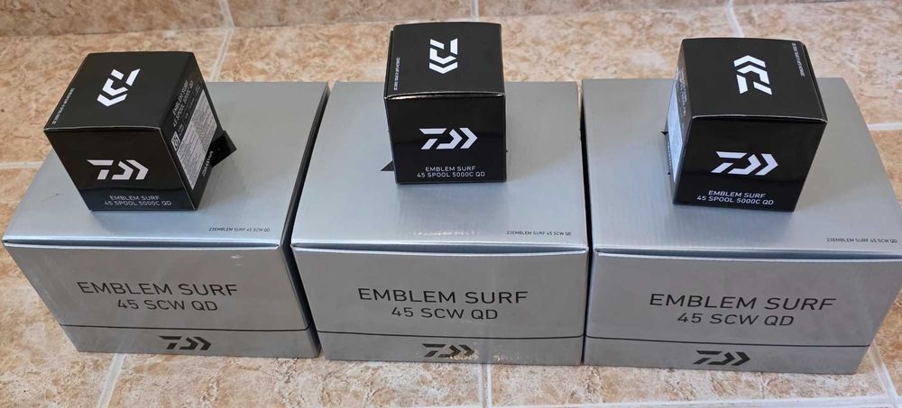 Макара DAIWA 23 Emblem Surf 45 SCW QD 3 броя