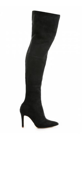 Cizme piele întoarsă peste genunchi