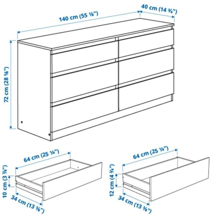 качественный комод IKEA