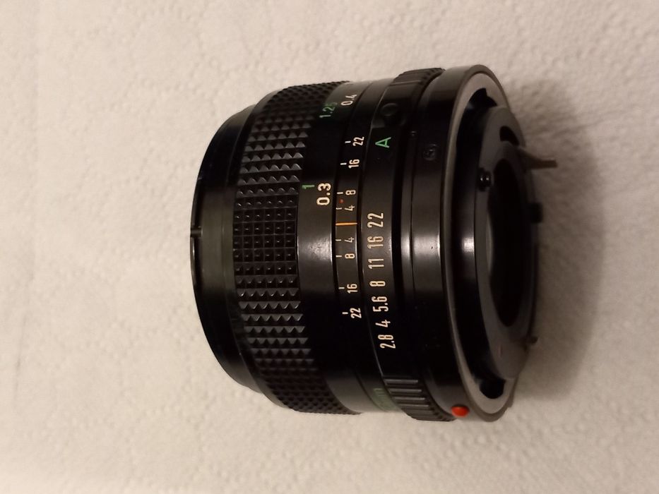 Obiectiv foto Canon FD 28mm f/2.8