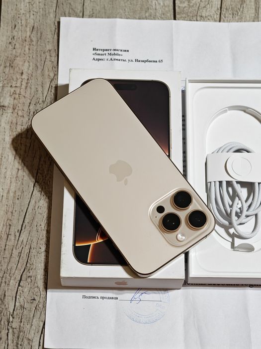 iPhone 16 Pro Max 256 gb ёмкость 100