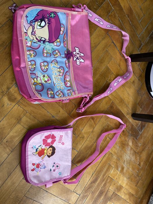 Детска чанта розова за момиченце