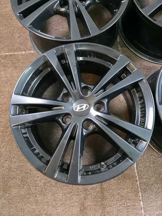 4 Jante Aliaj 5x114.3 16'' 6.5J ET 45 - Dedicate Hyundai I30 Elantra Konda IX - Kia Ceed XCeed + Senzori Presiune