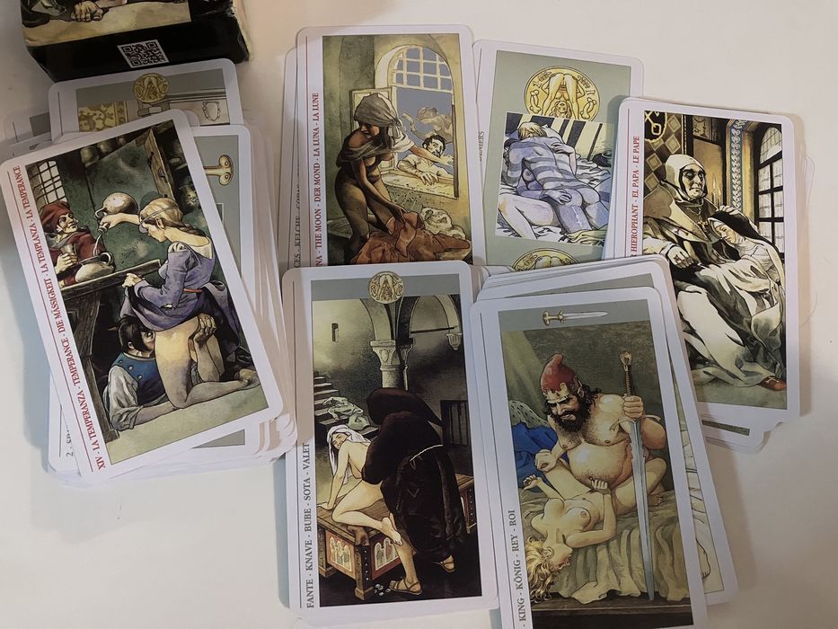 Мини-колода таро Декамерон