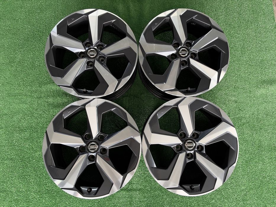 4бр. КАТО НОВИ 18” ОРИГИНАЛНИ Джанти 5х114.3 за -NISSAN/RENAULT/DACIA/Toyota/Honda- 7.5Jx18H2, ET45