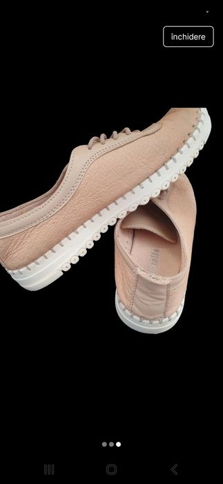 Pantofi casual/ eleganti din piele naturala, marimea 37