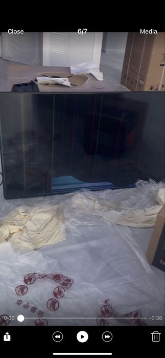 Телевизор Samsung 55 инча QE55Q70RAT за части