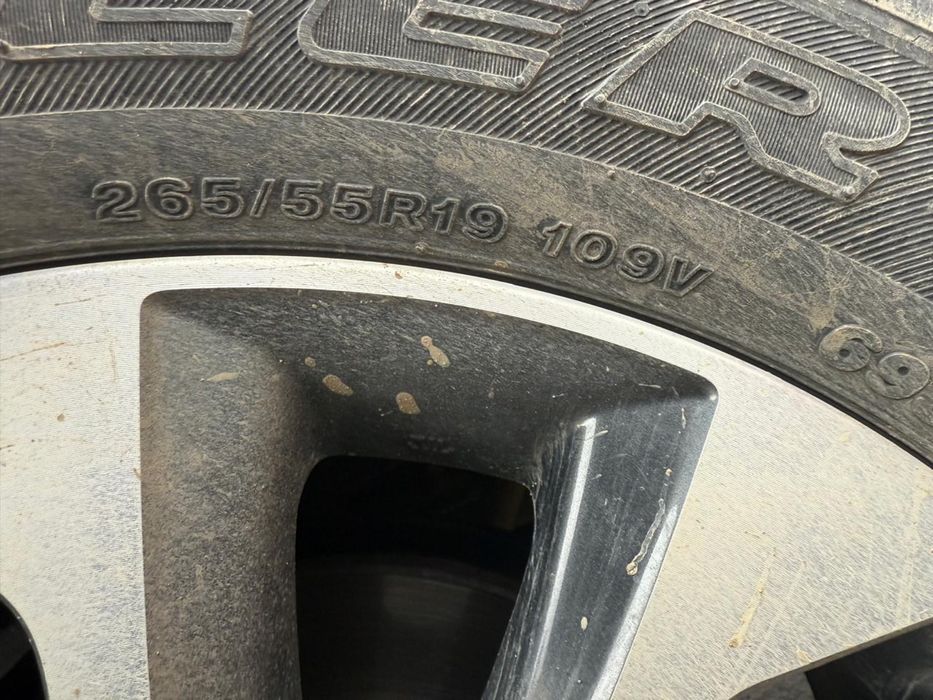 Титановы диск с летний шинами