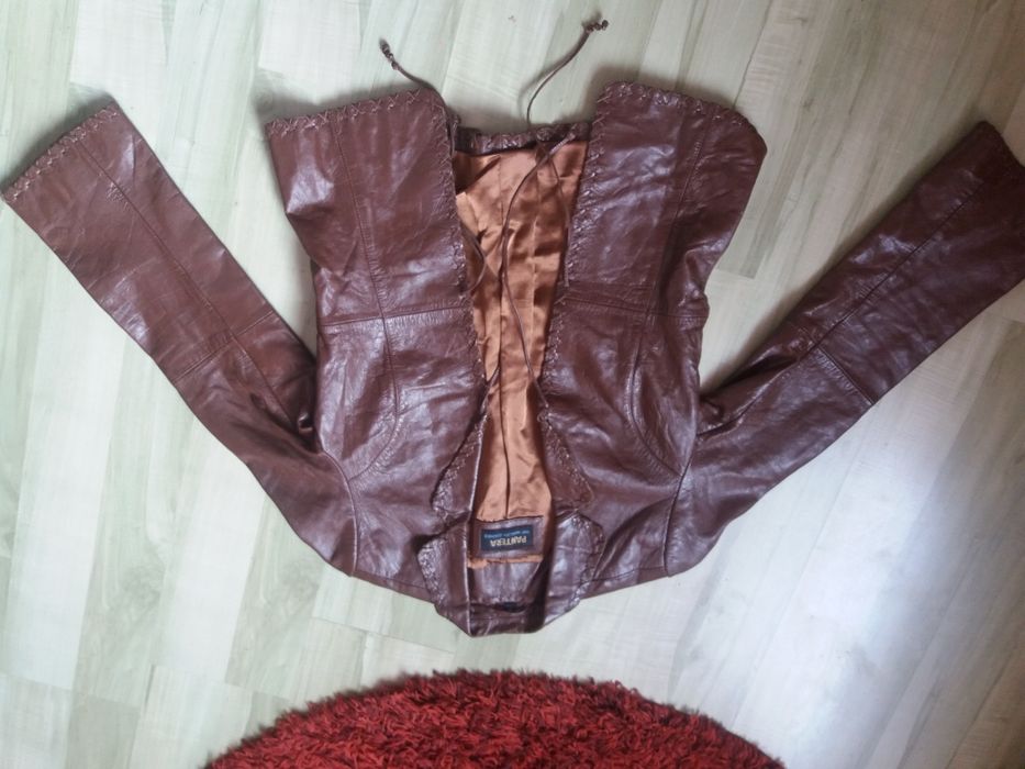 Страхотно кожено яке -М ново