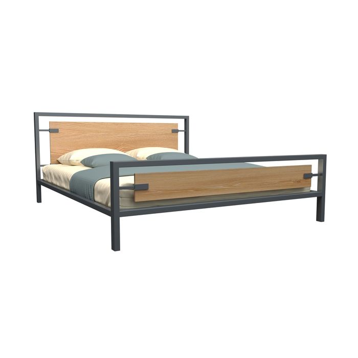 Металлические кровати Темир Краватлар, От производителя, Стиль Лофт,