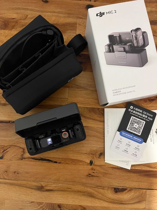 Microfon DJI Mic 2 (2Tx+1 Rx + Charging Case) Kit wireless